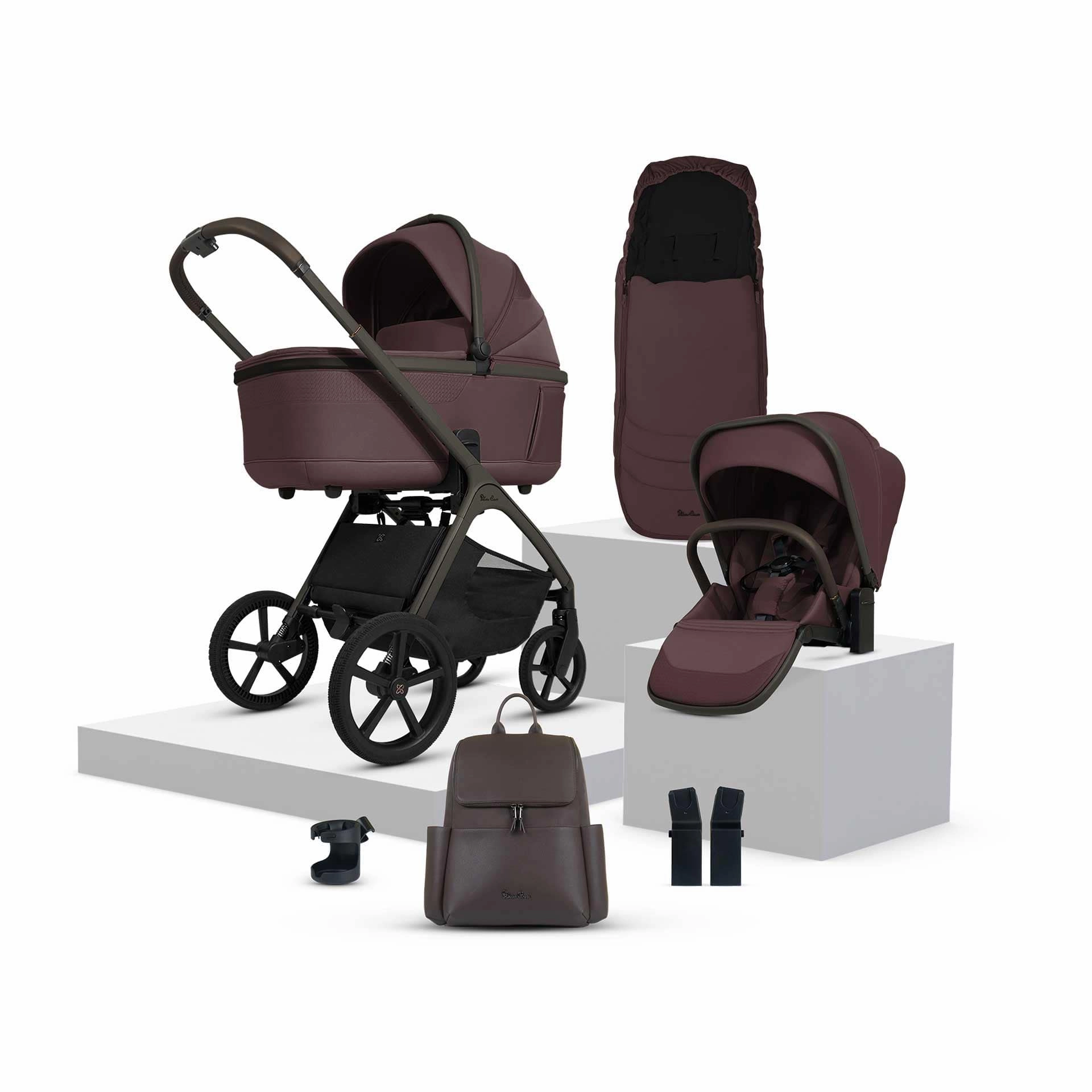 Silver Cross Cove Accessory Bundle - Damson