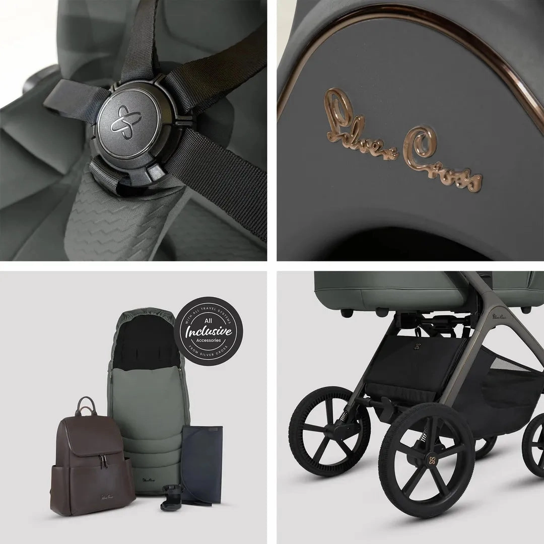 Silver Cross Cove Accessory Bundle - Pewter