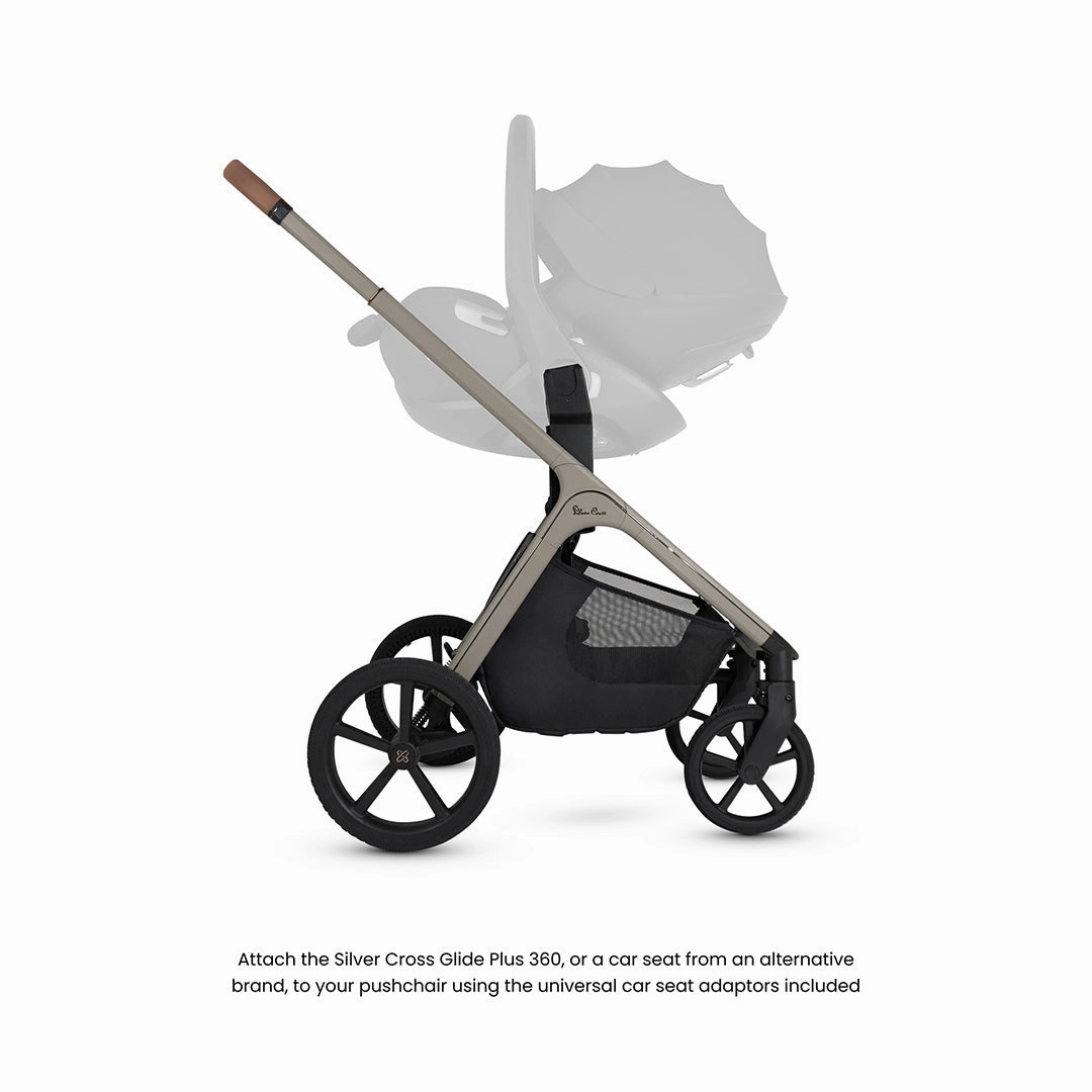 Silver Cross Cove Pushchair Accessory Bundle - Champagne