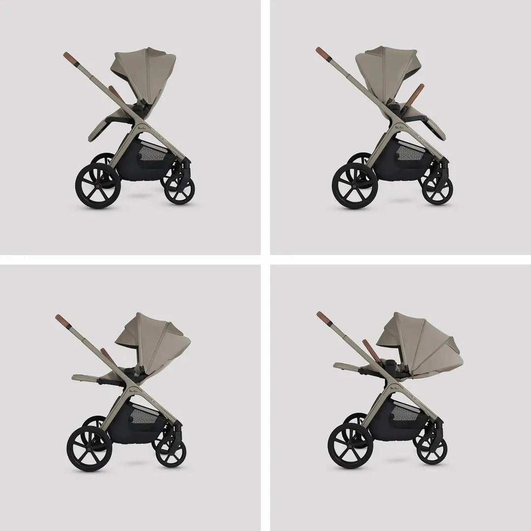 Silver Cross Cove Ultimate 360 Car Seat Bundle - Champagne