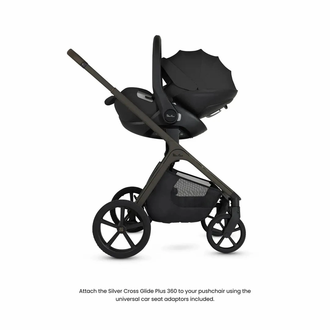 Silver Cross Cove Ultimate 360 Car Seat Bundle - Damson