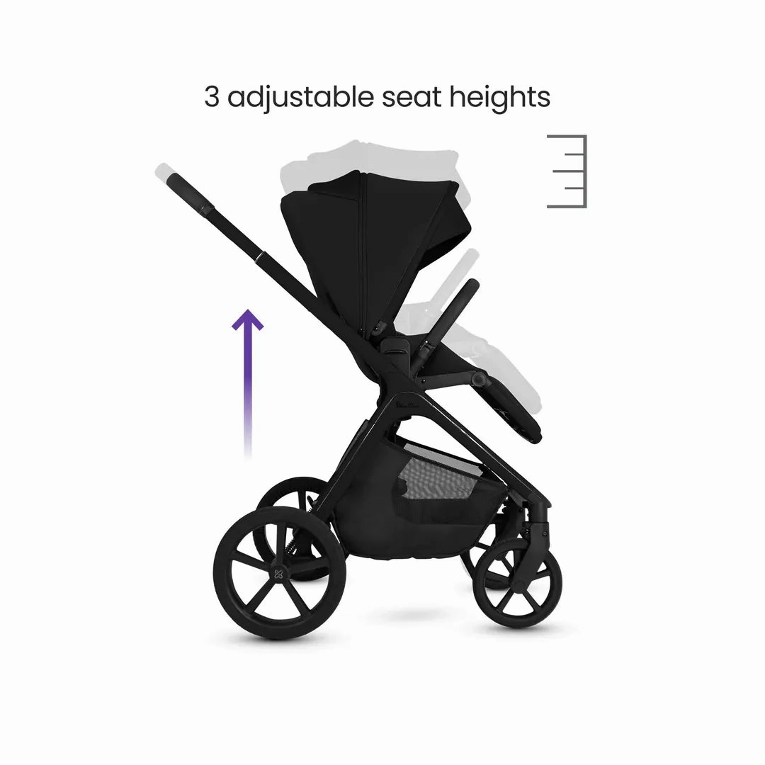 Silver Cross Cove Ultimate 360 Car Seat Bundle - Onyx