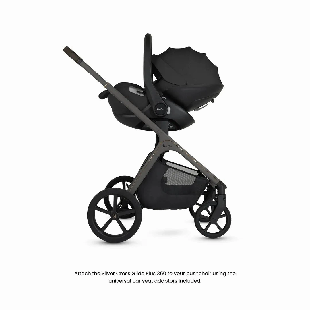 Silver Cross Cove Ultimate 360 Car Seat Bundle - Onyx