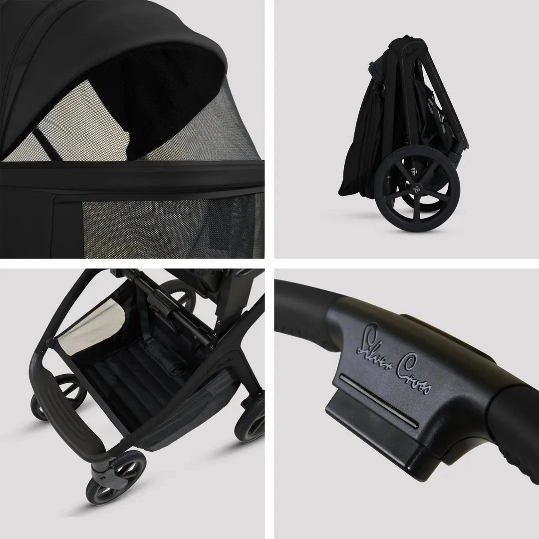 Silver Cross Cove Ultimate 360 Car Seat Bundle - Onyx