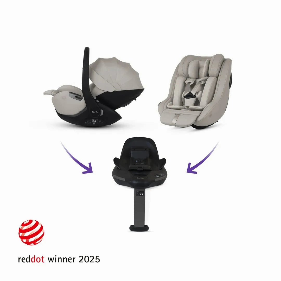 Silver Cross Cove Ultimate 360 Car Seat Family Bundle - Champagne