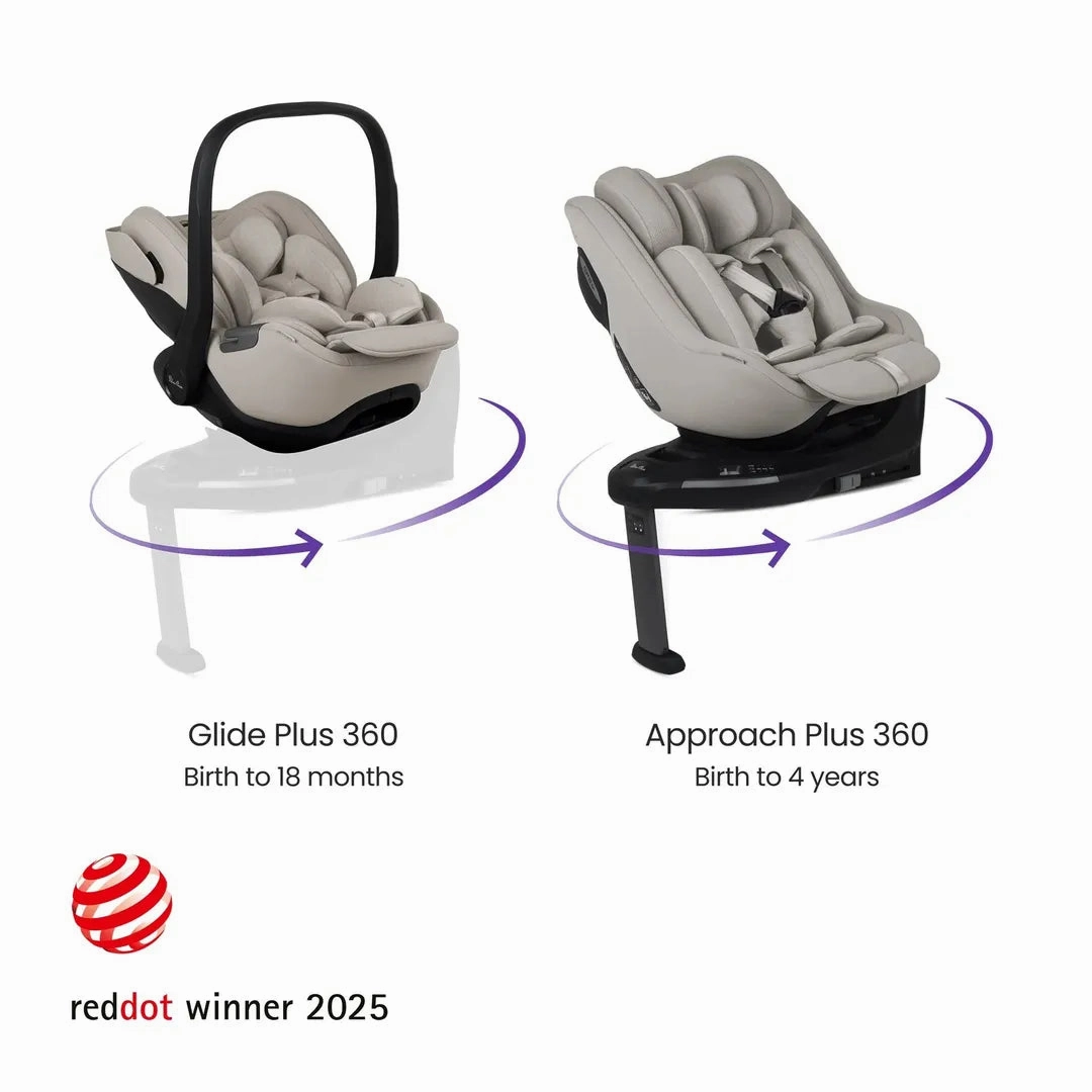 Silver Cross Cove Ultimate 360 Car Seat Family Bundle - Maple