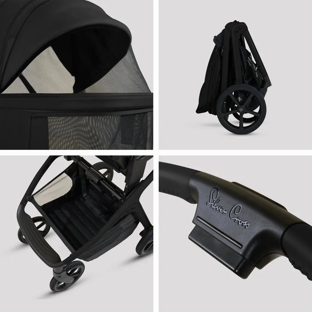Silver Cross Cove Ultimate 360 Car Seat Family Bundle - Onyx