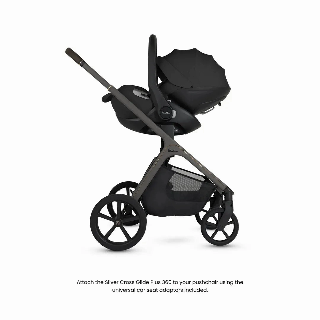 Silver Cross Cove Ultimate 360 Car Seat Family Bundle - Onyx