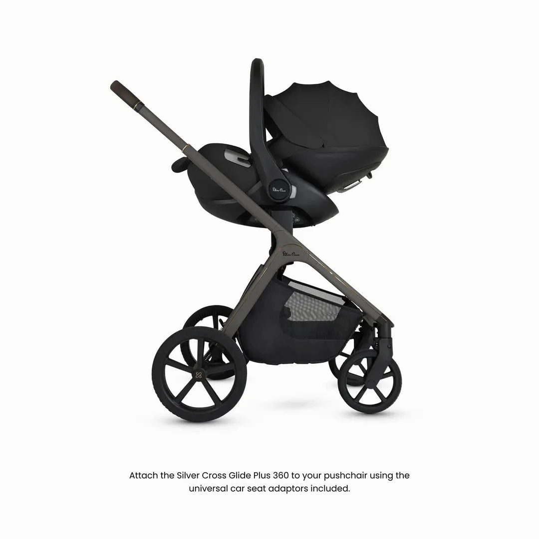 Silver Cross Cove Ultimate 360 Car Seat Family Bundle - Pewter