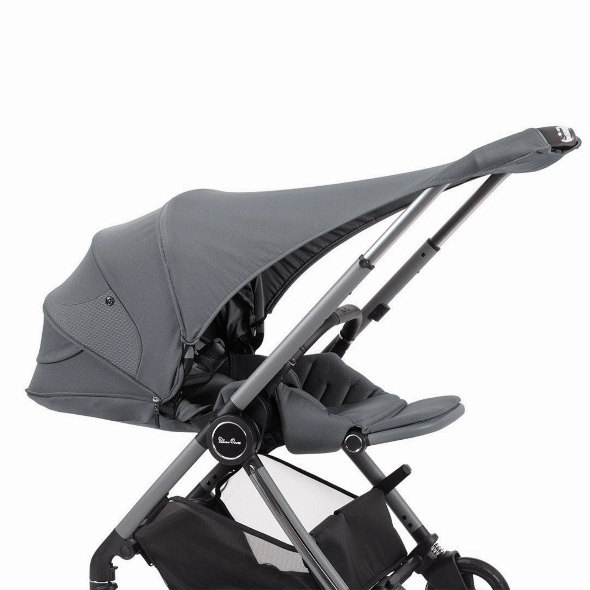 Silver Cross Dune with Compact Folding Carrycot - Glacier