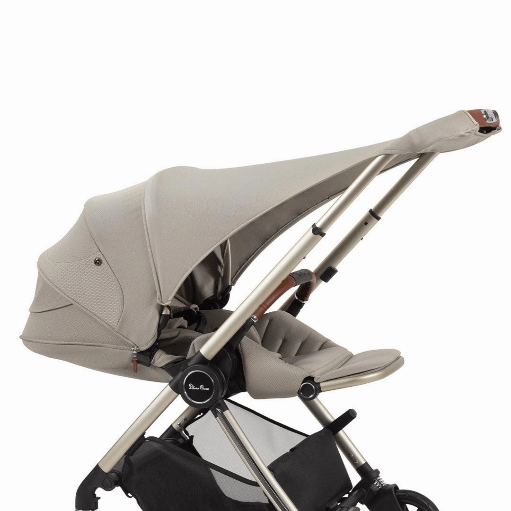 Silver Cross Dune with Compact Folding Carrycot - Stone