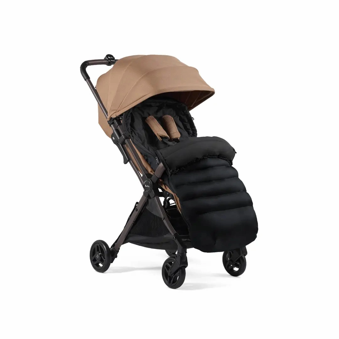 Silver Cross Jet 5 Stroller With Snack Tray - Cinnamon