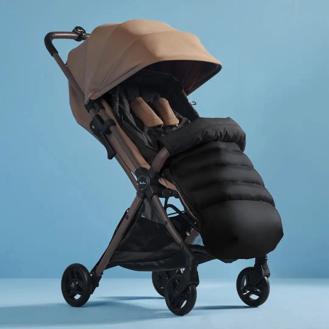 Silver Cross Jet 5 Stroller With Snack Tray - Cinnamon