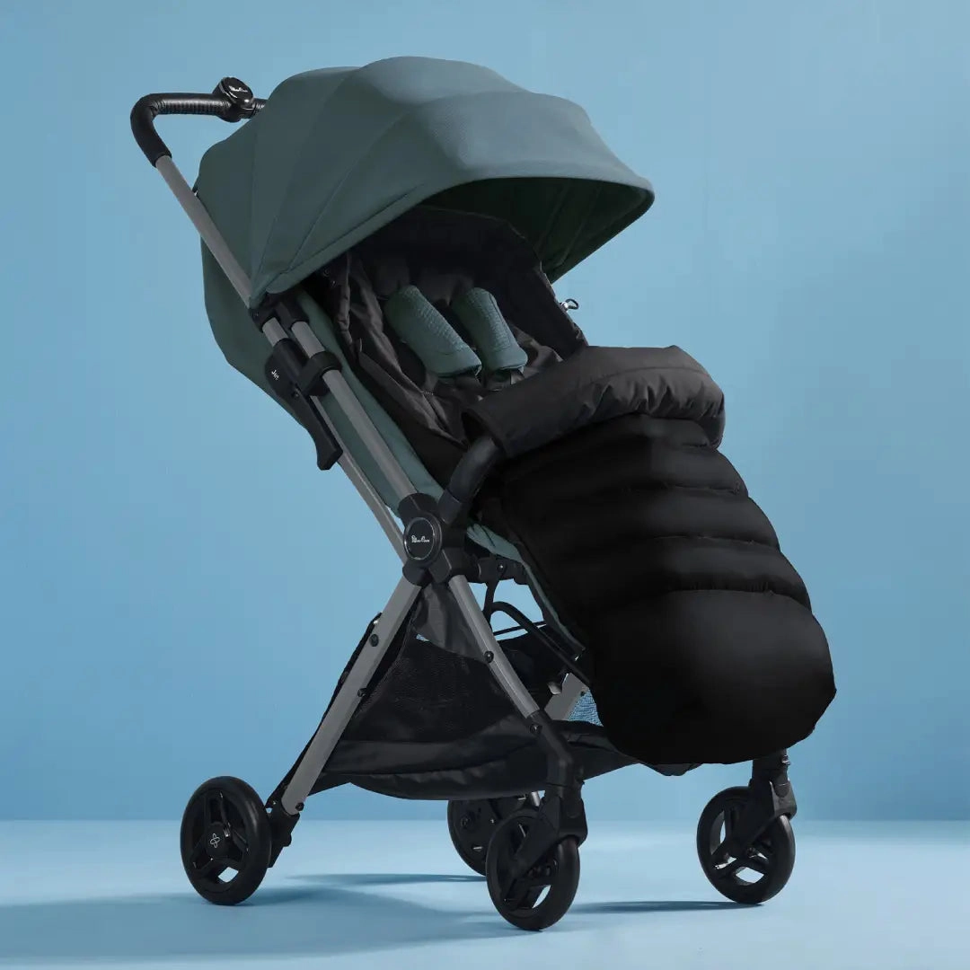 Silver Cross Jet 5 Stroller With Snack Tray - Mineral