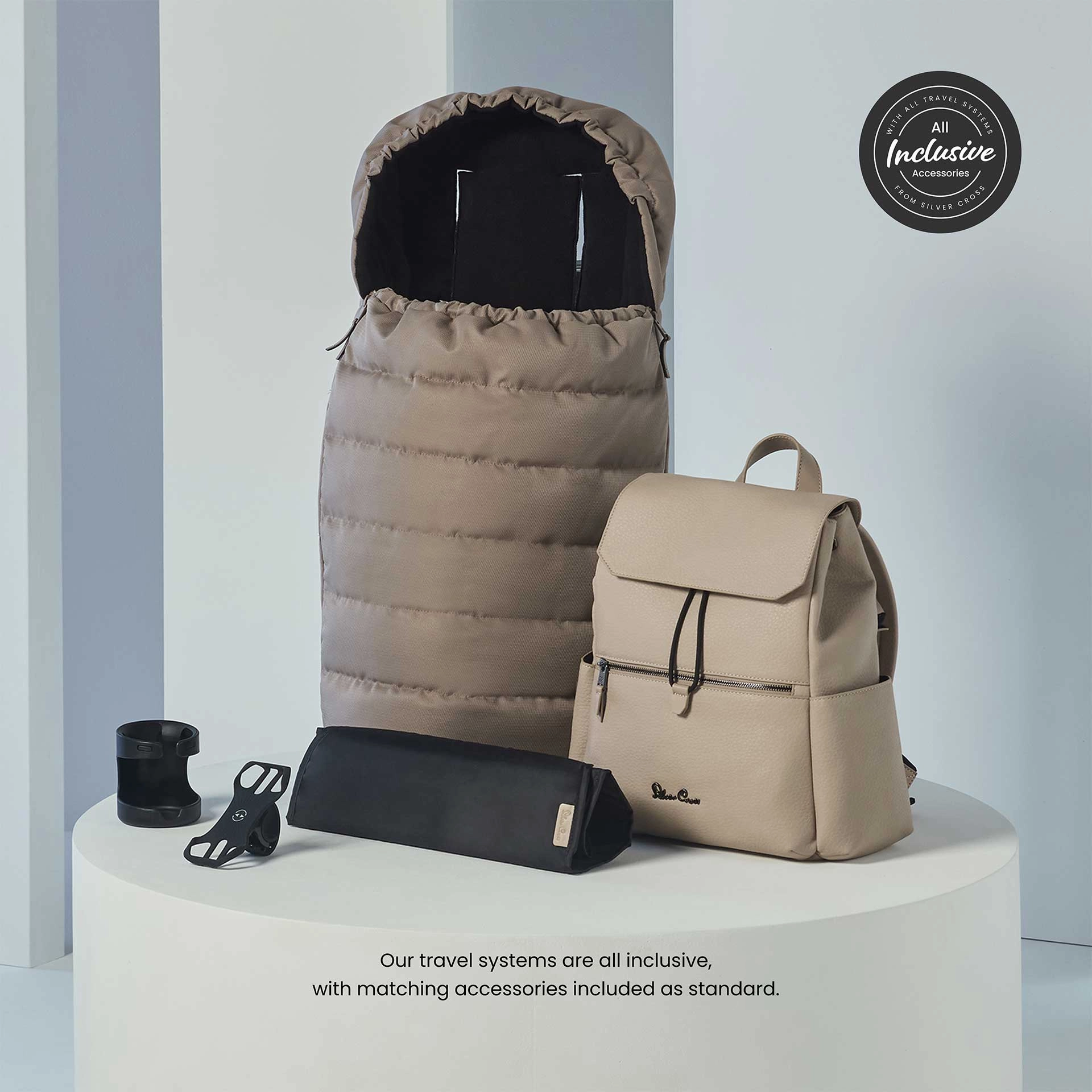 Silver Cross Reef 2 Accessory Bundle - Mocha