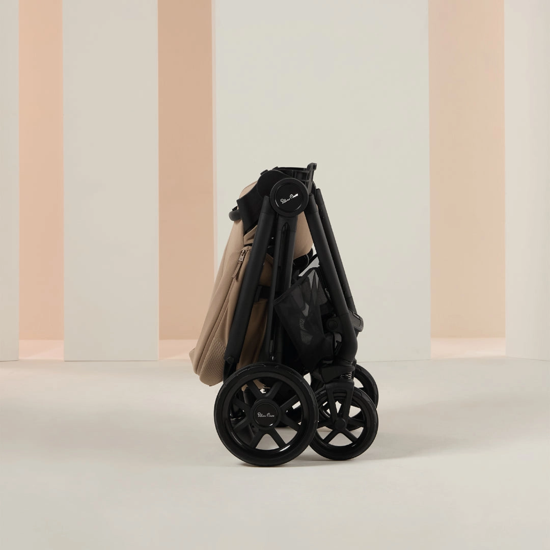Silver Cross Reef 2 and First Bed Folding Carrycot - Mocha