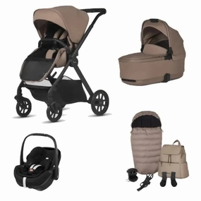 Silver Cross Reef 2 Maxi-Cosi Pebble 360 Pro2 Bundle - Mocha