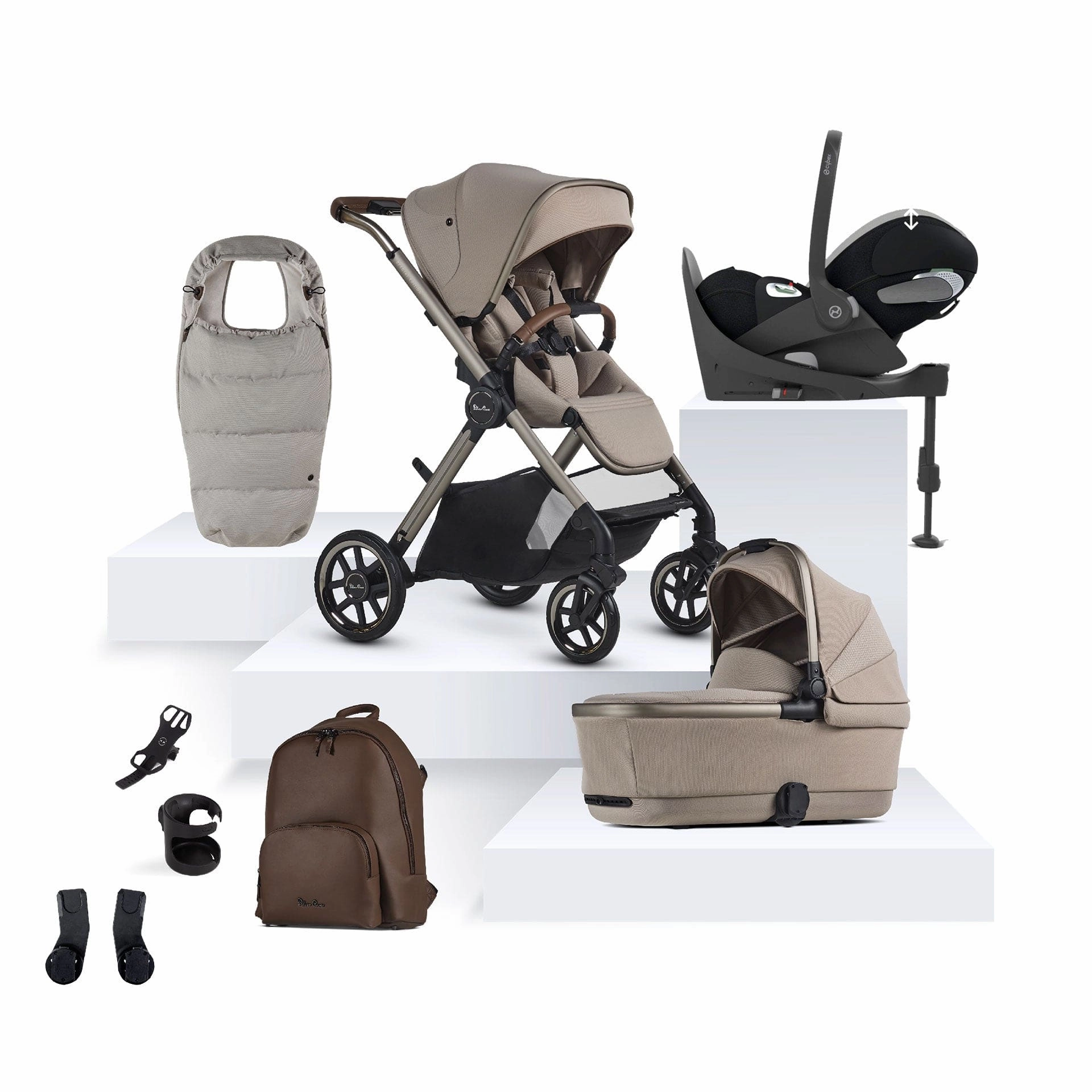 Silver Cross Reef 2 Special Edition Cybex Travel System - Frappe