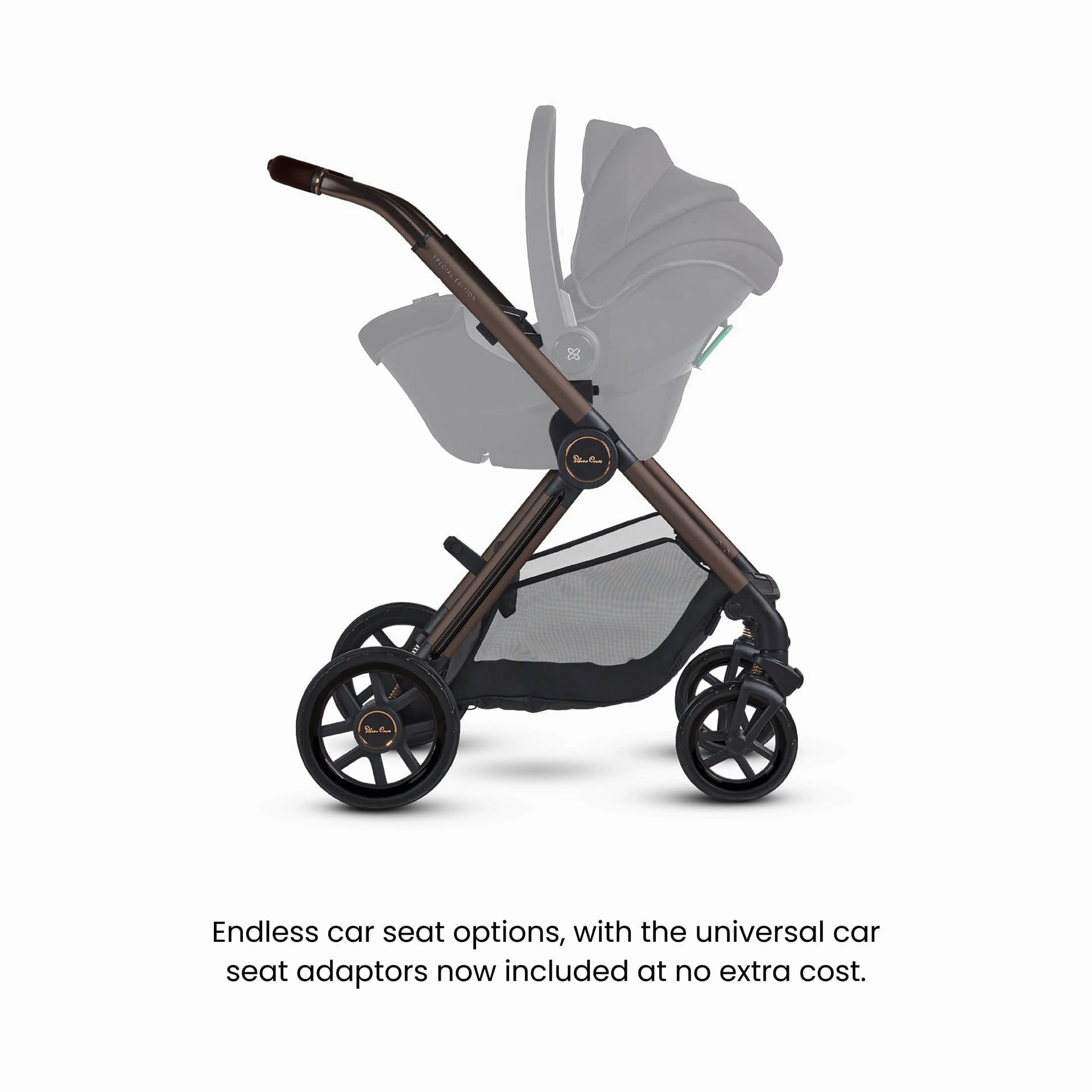 Silver Cross Reef 2 Special Edition Cybex Travel System - Ganache