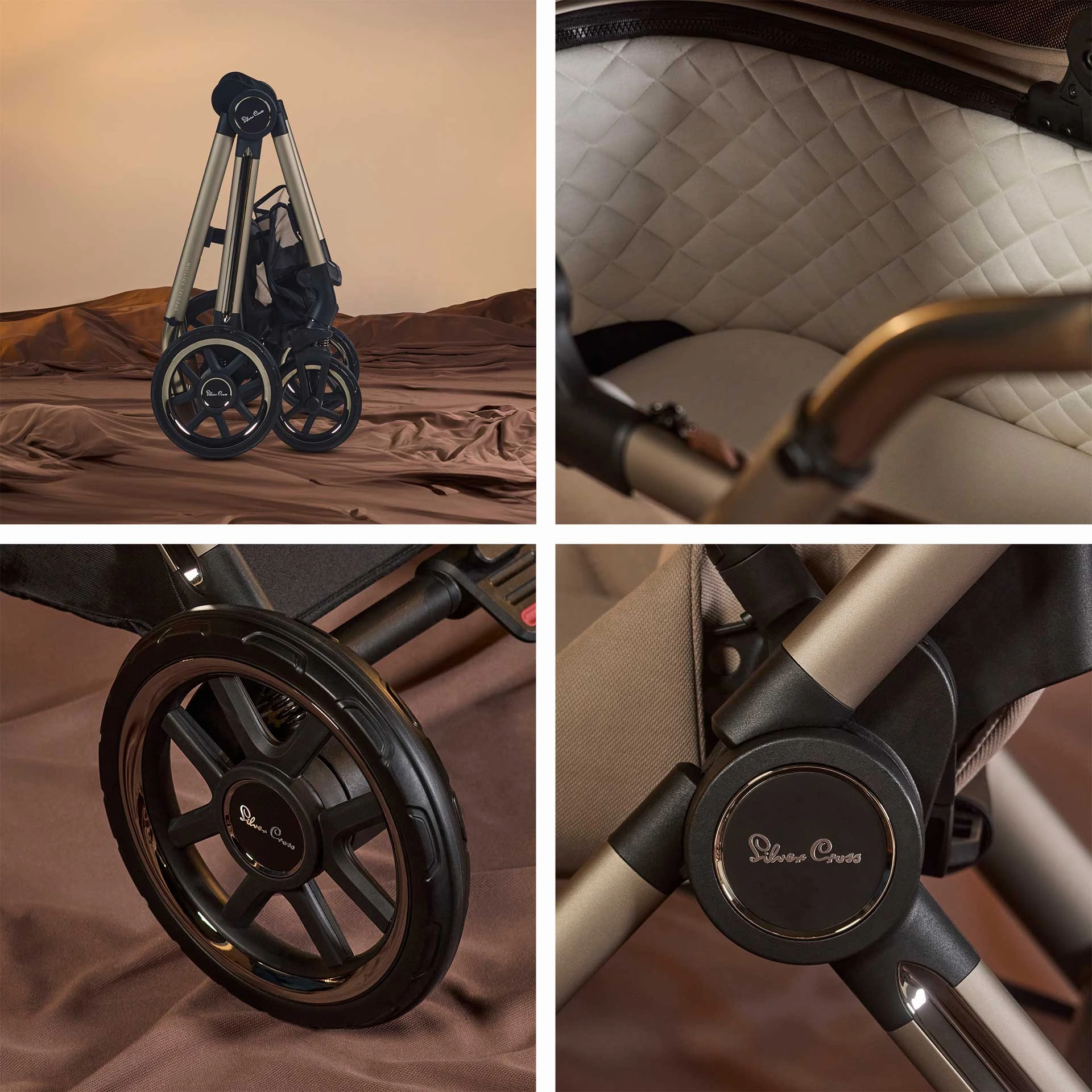 Silver Cross Reef 2 Special Edition Pram - Frappe