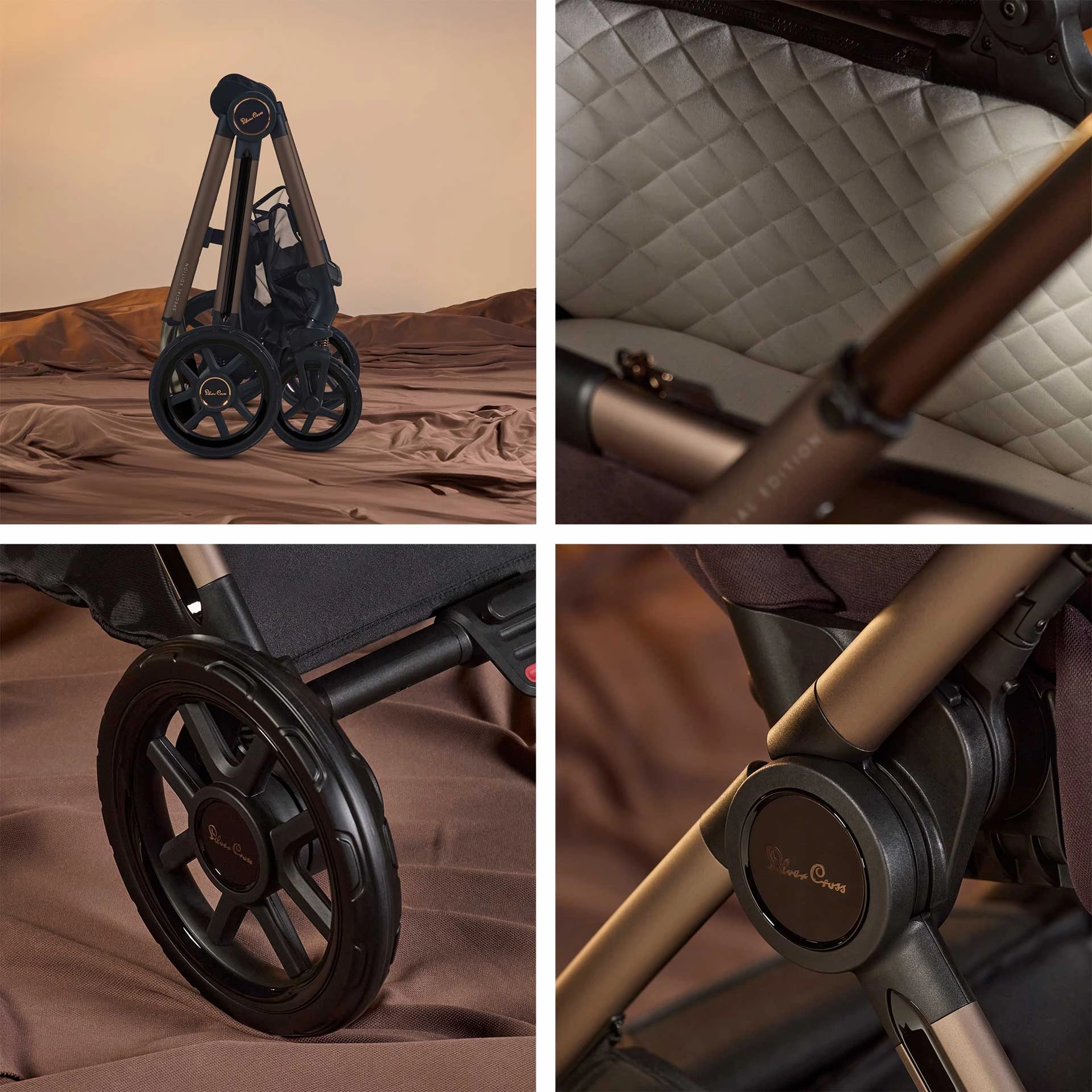 Silver Cross Reef 2 Special Edition Pram - Ganache