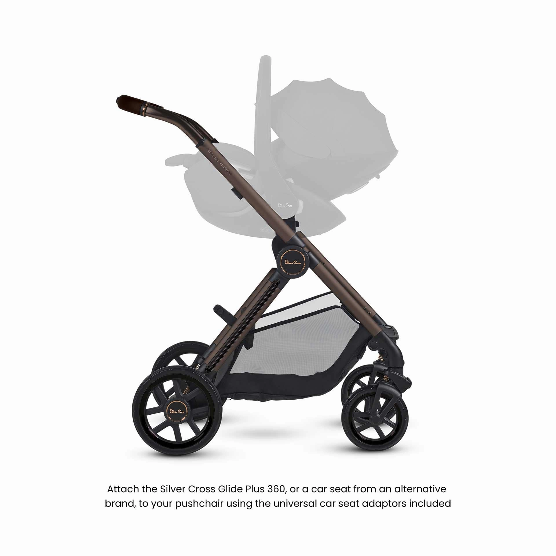 Silver Cross Reef 2 Special Edition Pram - Ganache