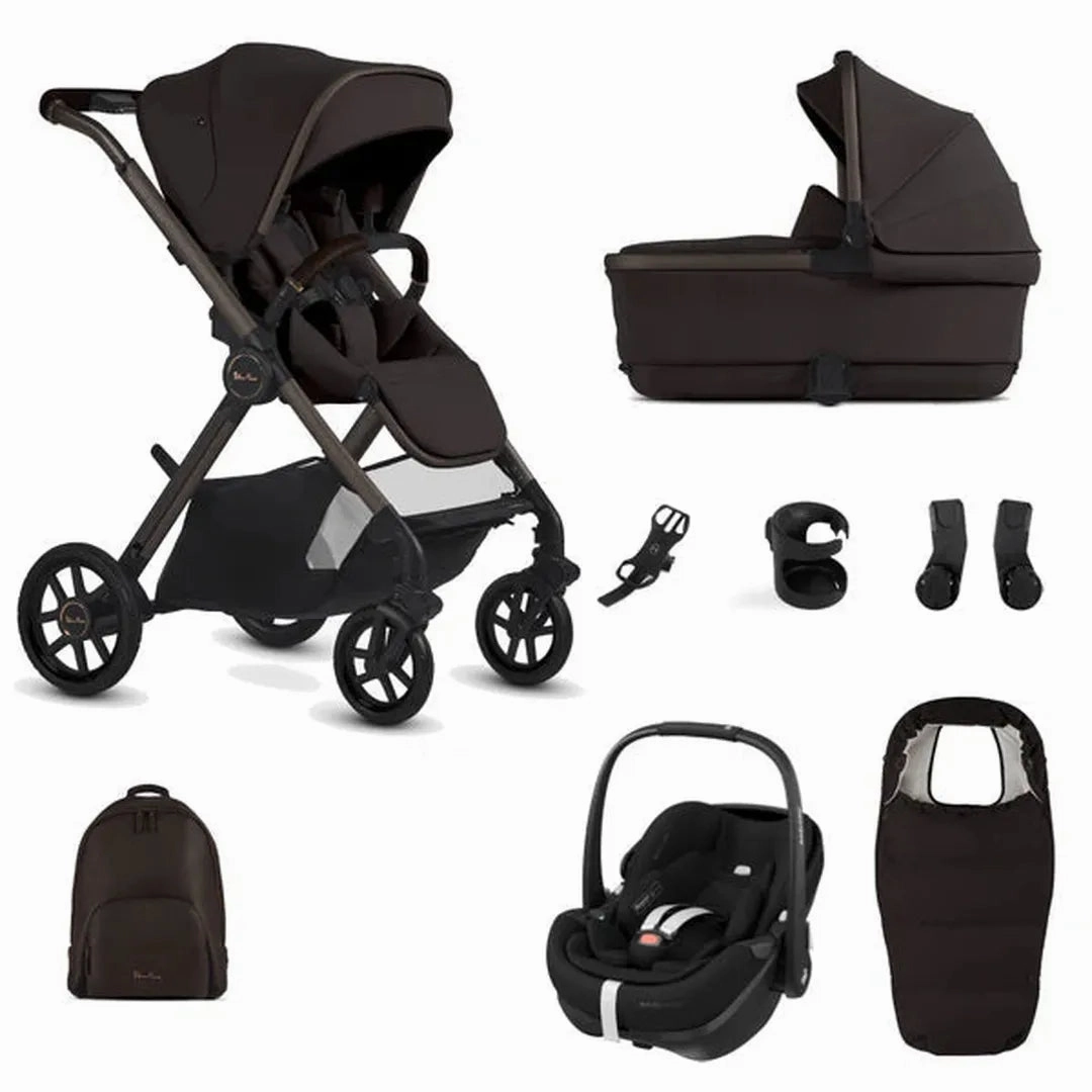 Silver Cross Reef 2 Special Edition Ultimate Maxi-Cosi Pebble 360 Pro2 Bundle - Ganache