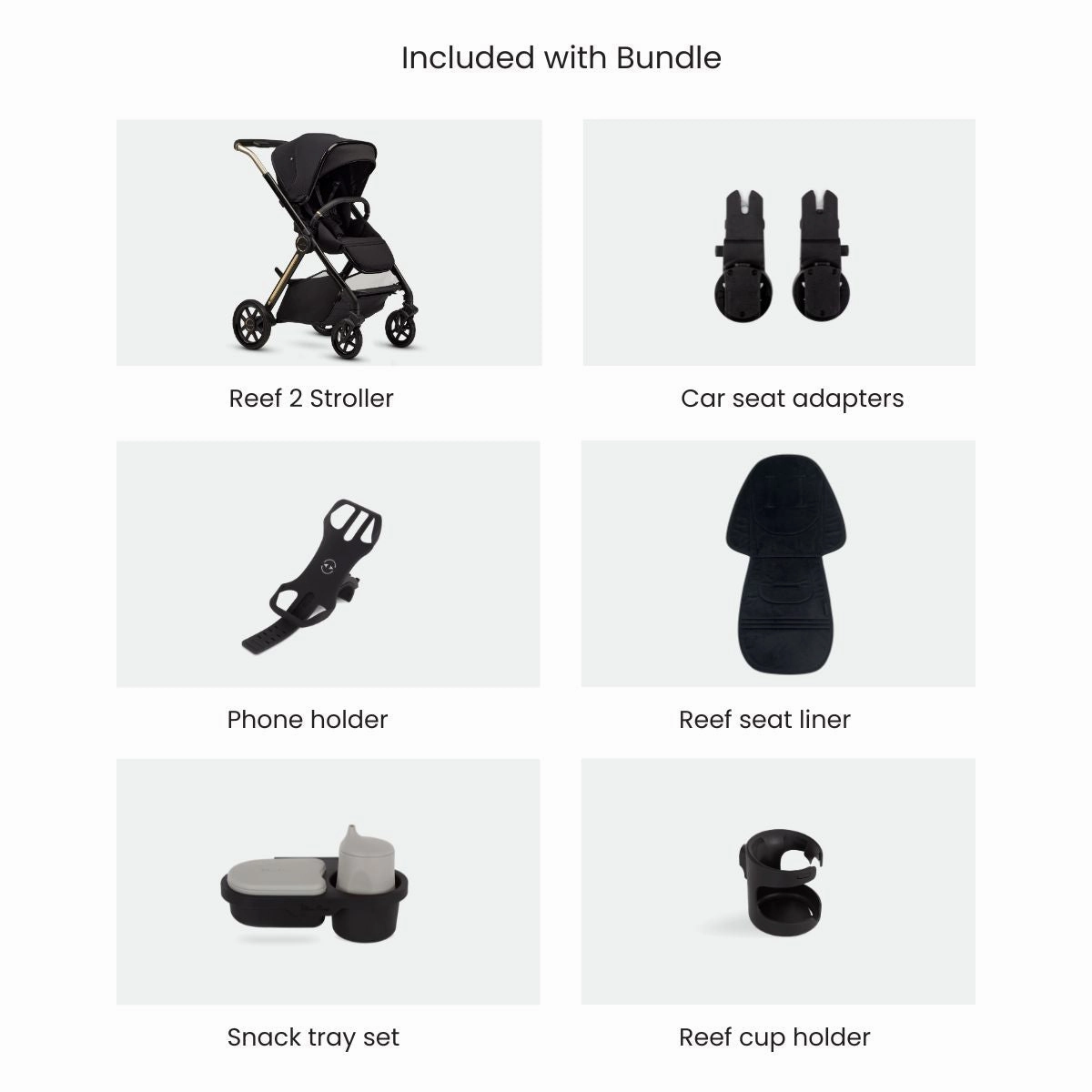 Silver Cross Reef 2 Stroller   Accessory Bundle