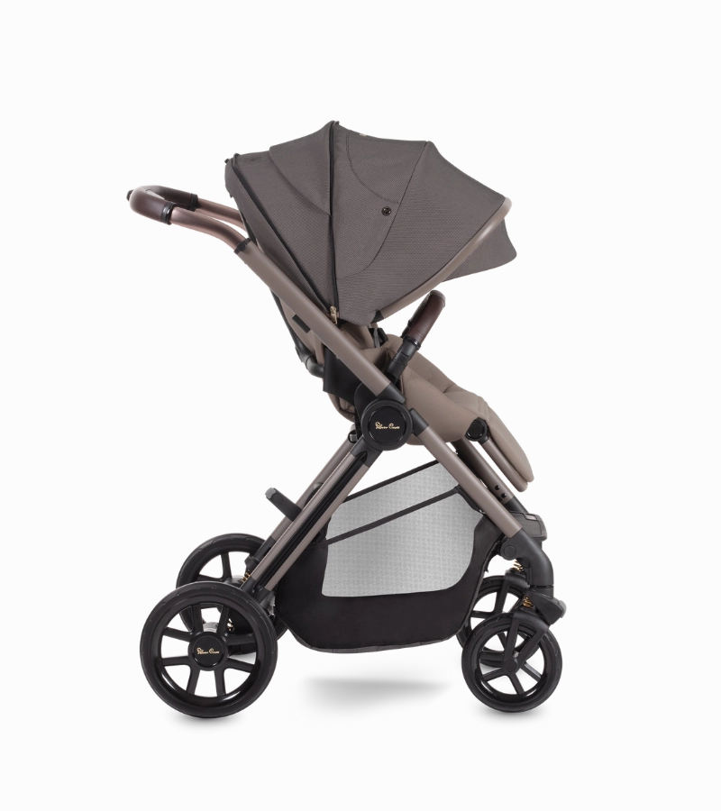 Silver Cross Reef Full-Size Stroller   Bassinet Bundle