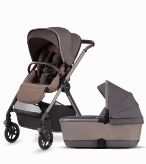 Silver Cross Reef Full-Size Stroller   Bassinet Bundle