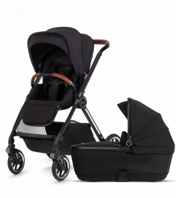 Silver Cross Reef Full-Size Stroller   Bassinet Bundle