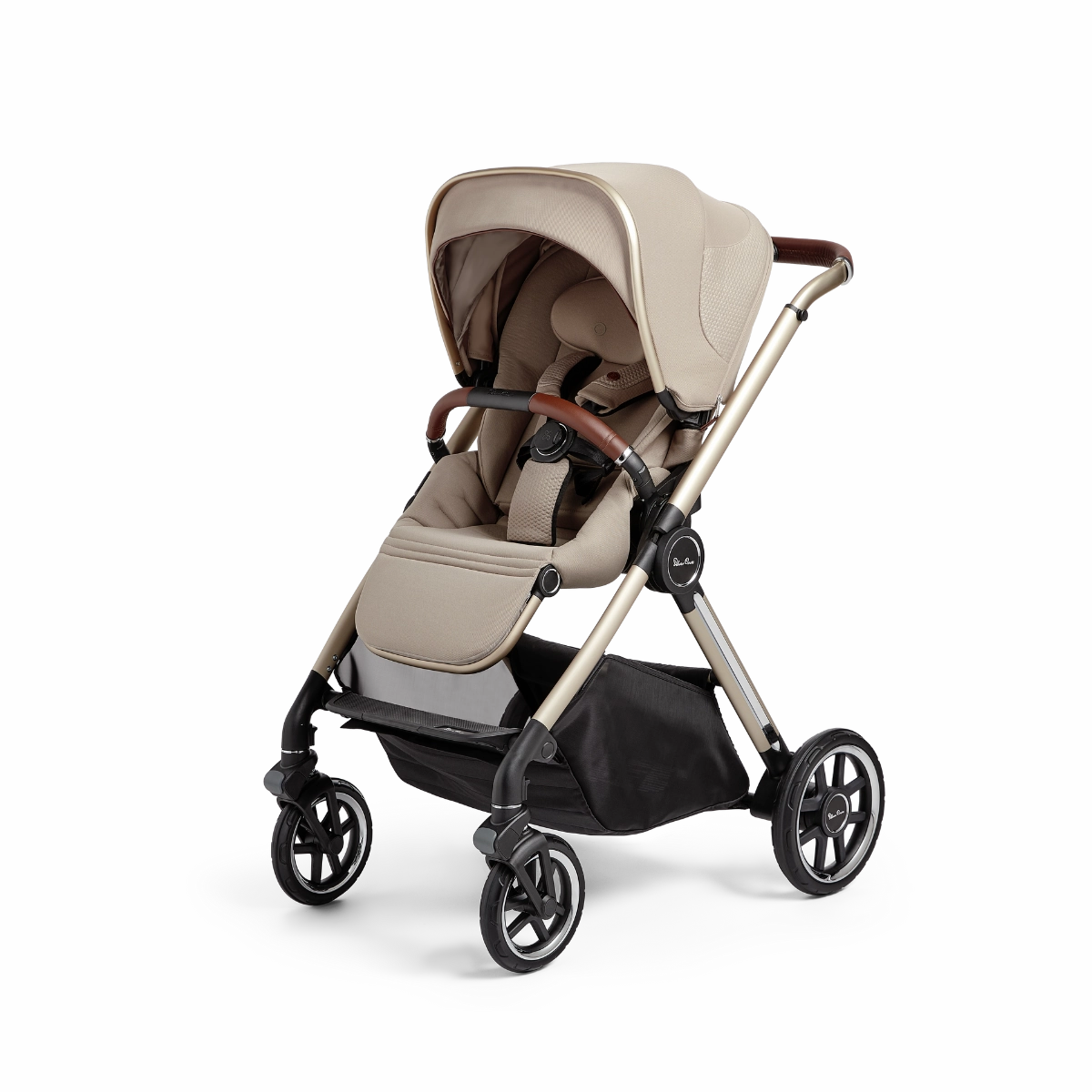 Silver Cross Reef Full-Size Stroller   Bassinet Bundle