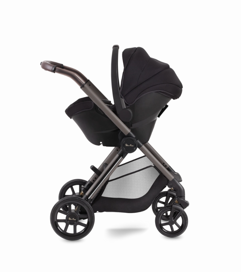 Silver Cross Reef Full-Size Stroller   Bassinet Bundle