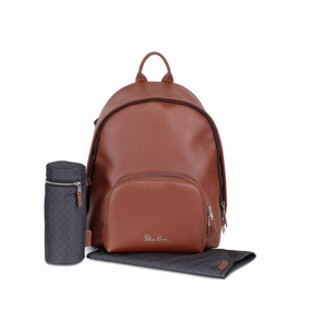 Silver Cross Vegan Rucksack Changing Bag Tan