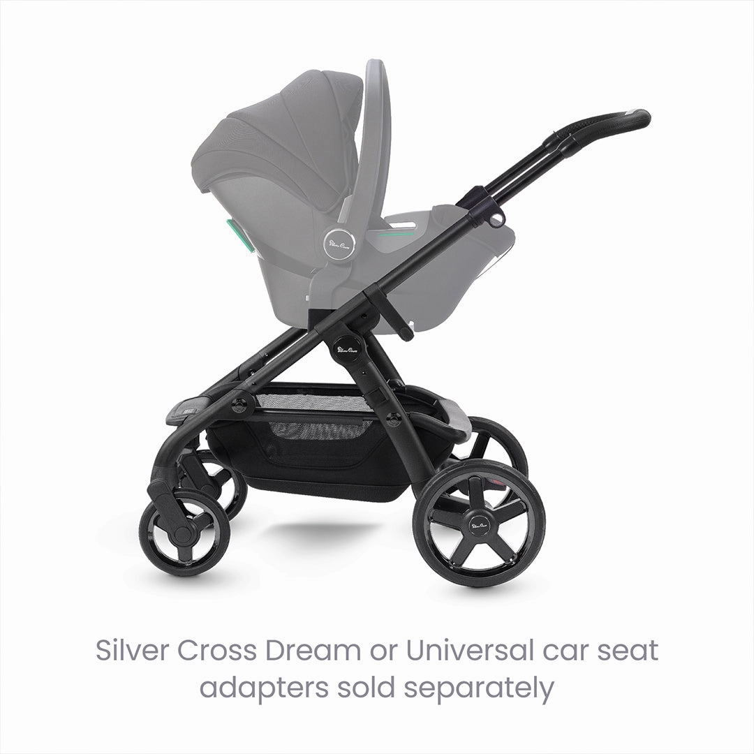 Silver Cross Wave 3 Pushchair - Onyx