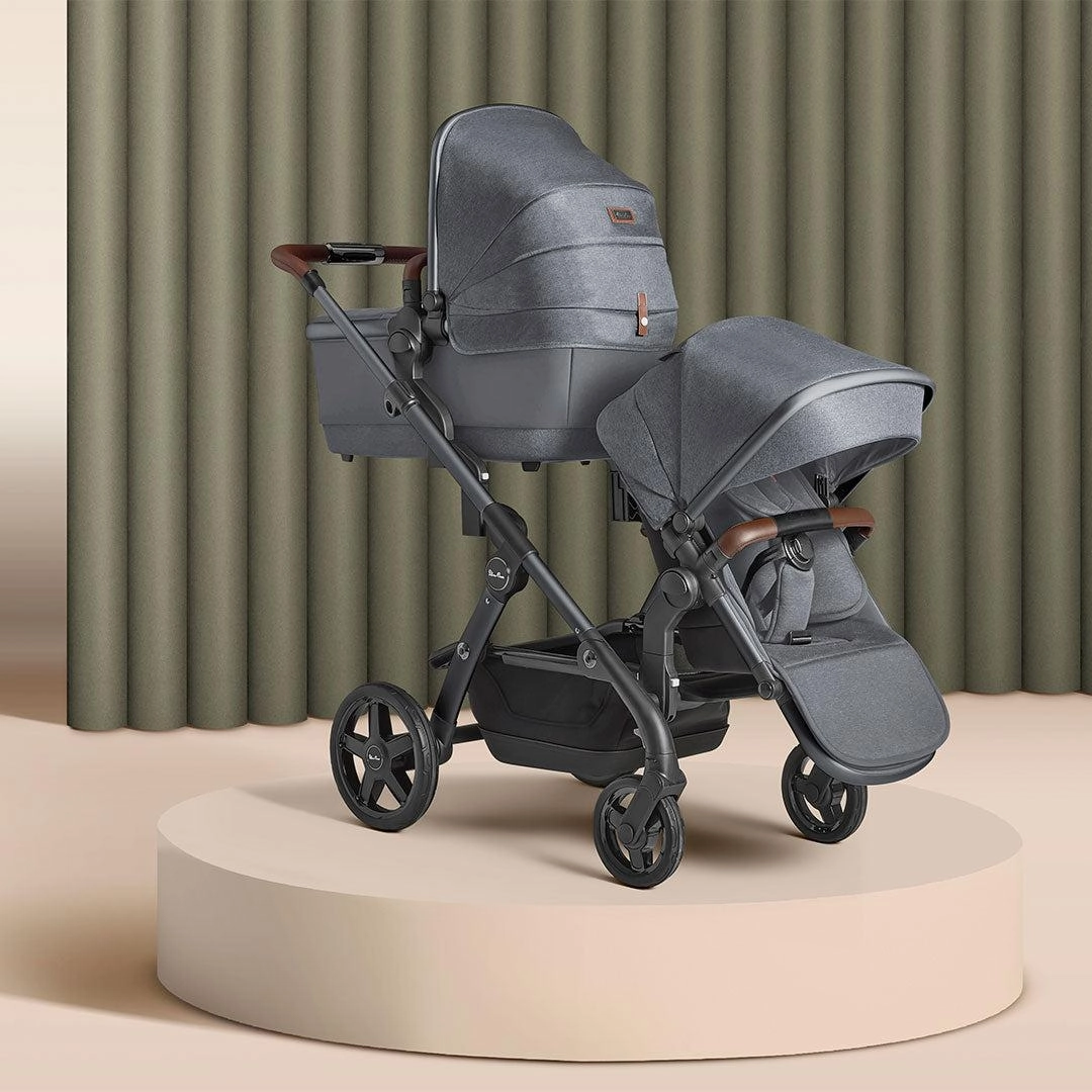 Silver Cross Wave Tandem Seat 2023 - Lunar