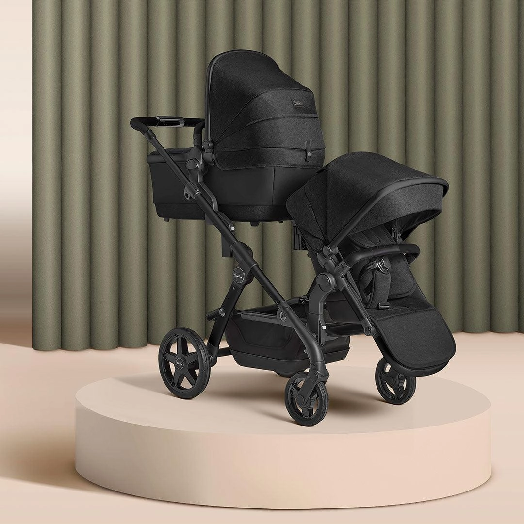 Silver Cross Wave Tandem Seat 2023 - Onyx