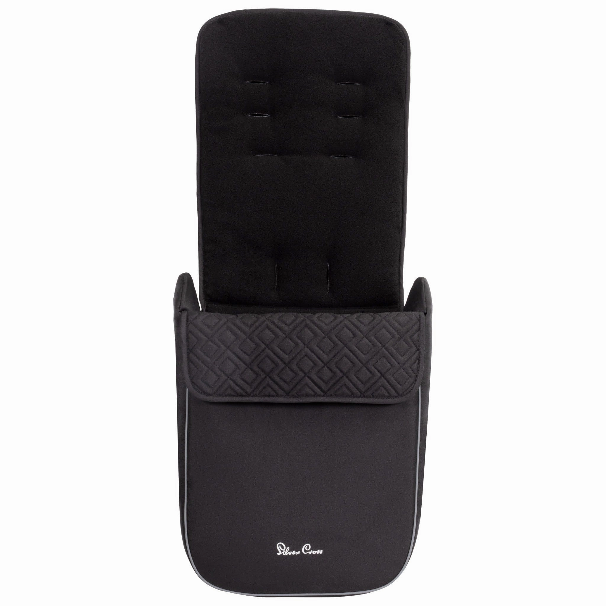Silver Cross Zest Footmuff Black
