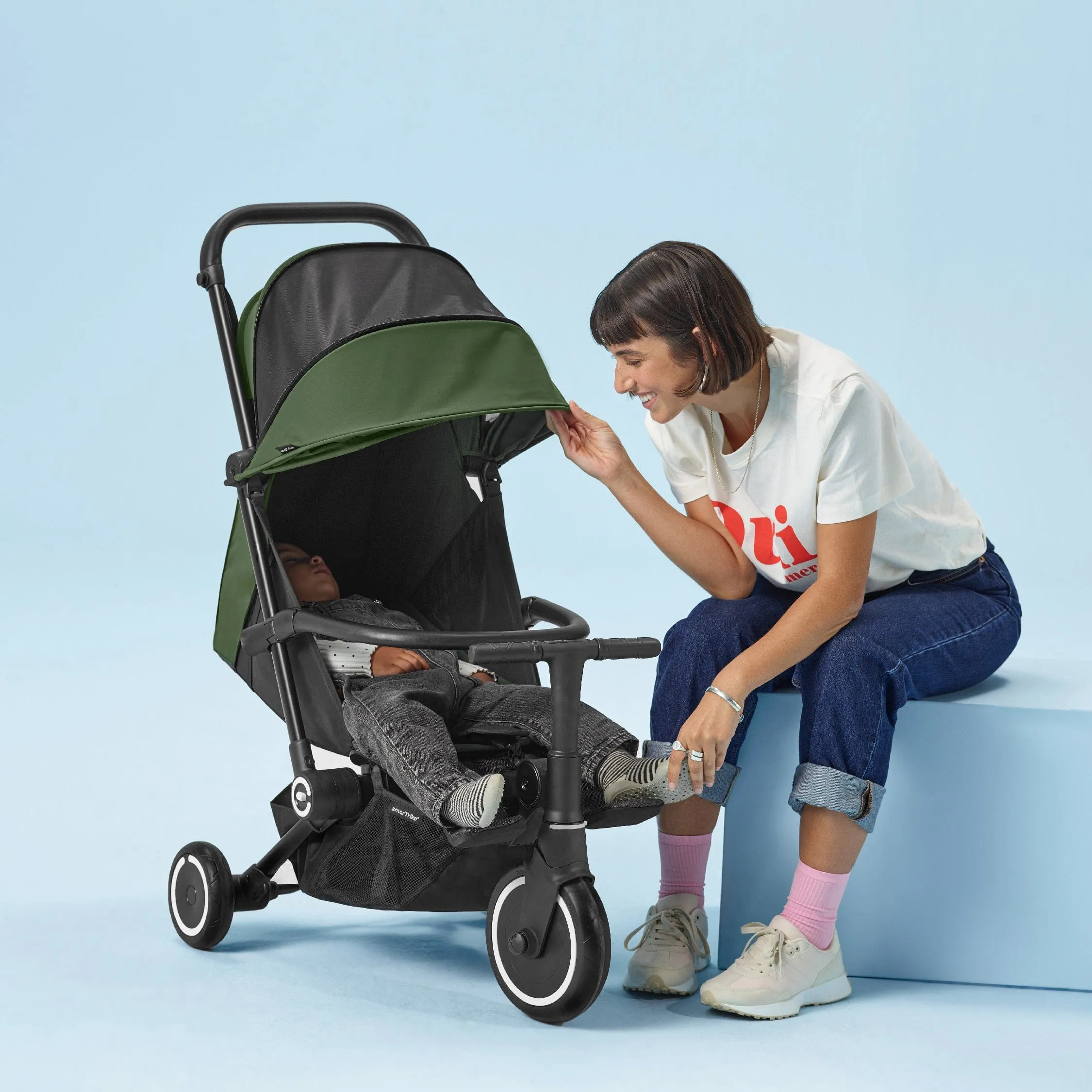 SmarTrike Traveler Stroller - Silver (Ex-display)