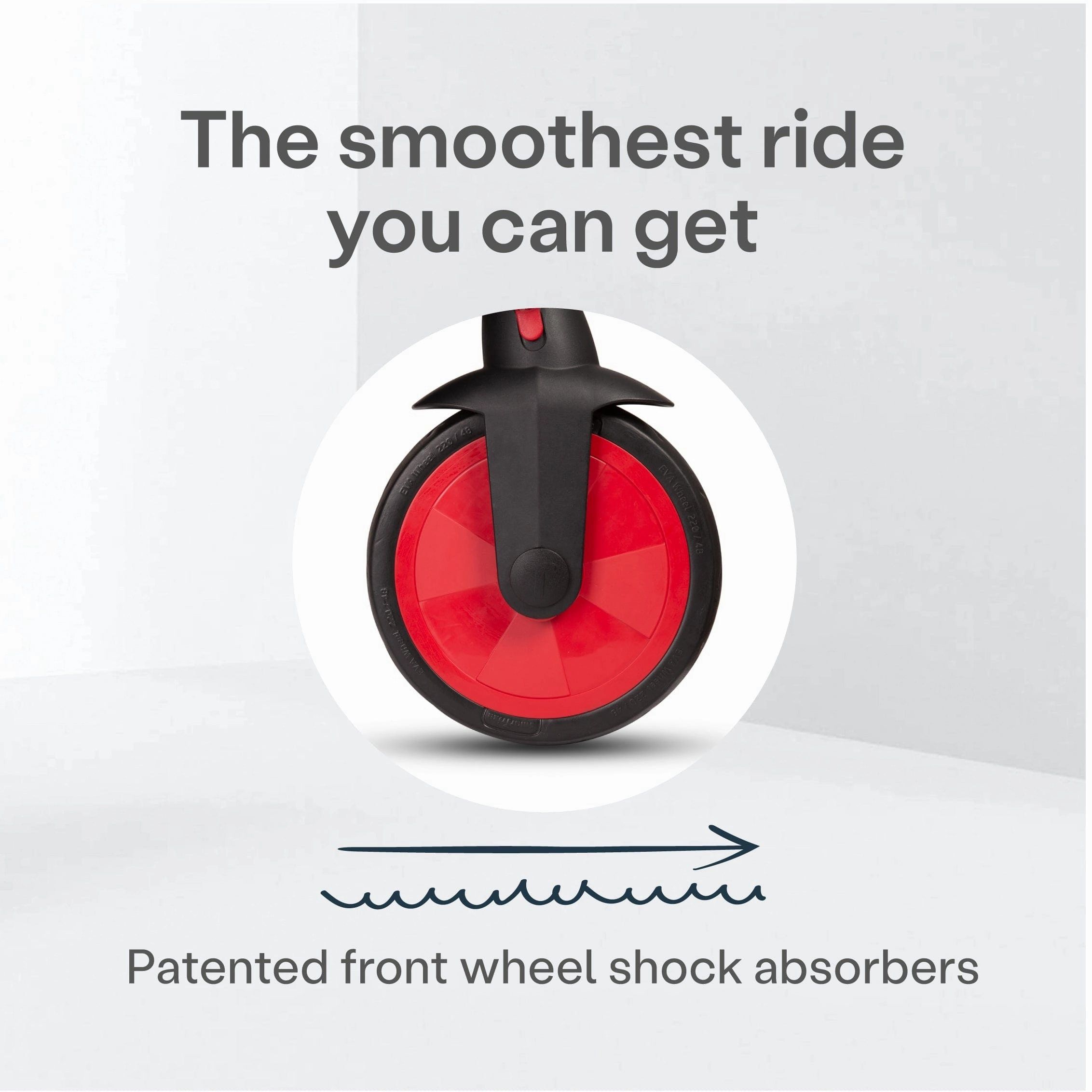 SmarTrike Folding Trike / Stroller STR7 - Red