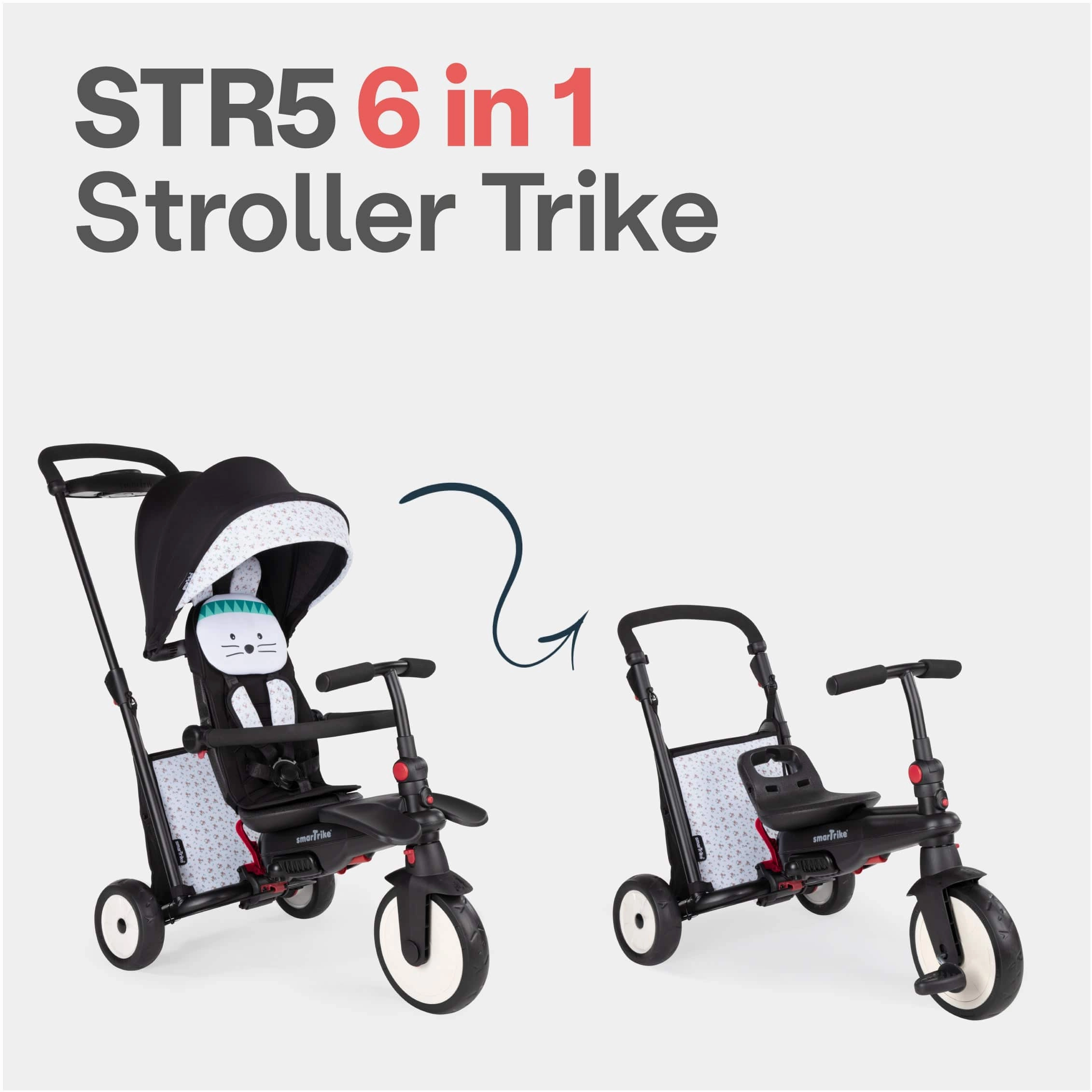 SmarTrike Trike / Stroller STR5 - Animals Bunny