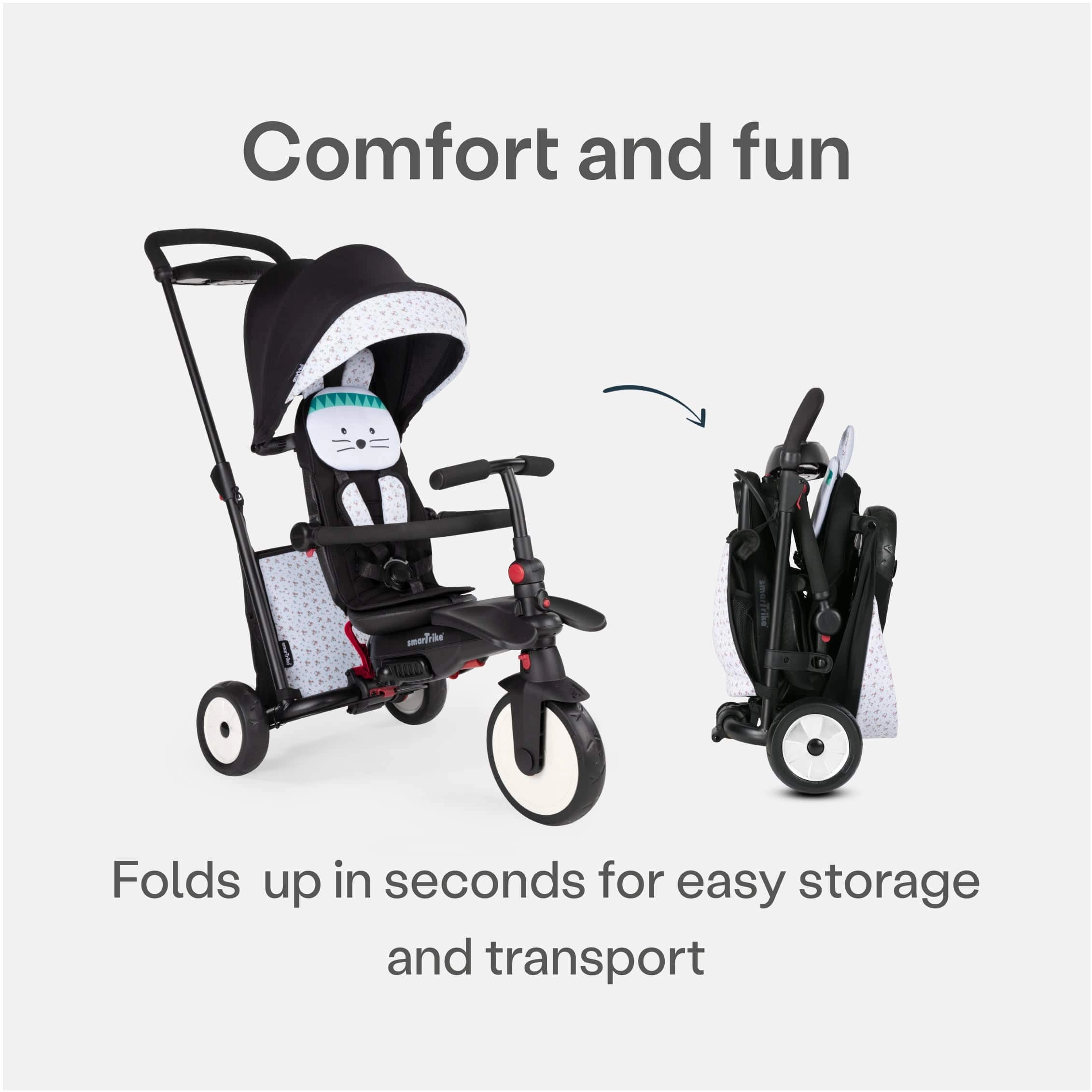 SmarTrike Trike / Stroller STR5 - Animals Bunny