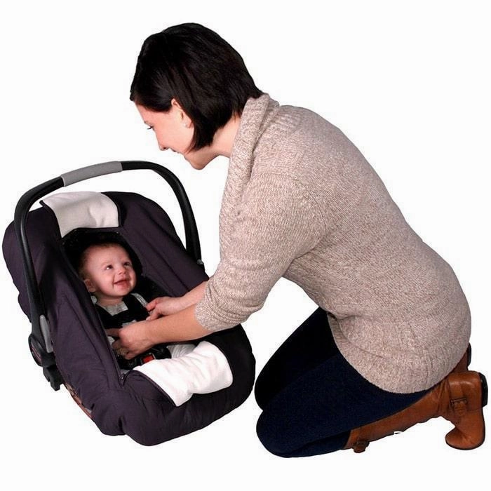 Sneak-A-Peek Car Seat Cover Deluxe