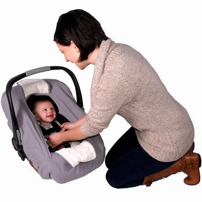 Sneak-A-Peek Car Seat Cover Deluxe
