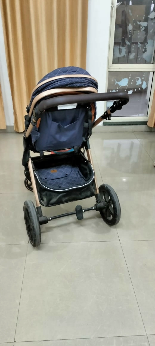STAR AND DAISY Ultra Baby Stroller/ Pram  (Blue)