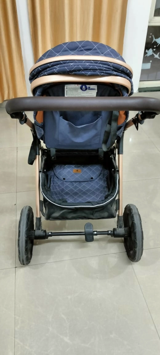 STAR AND DAISY Ultra Baby Stroller/ Pram  (Blue)