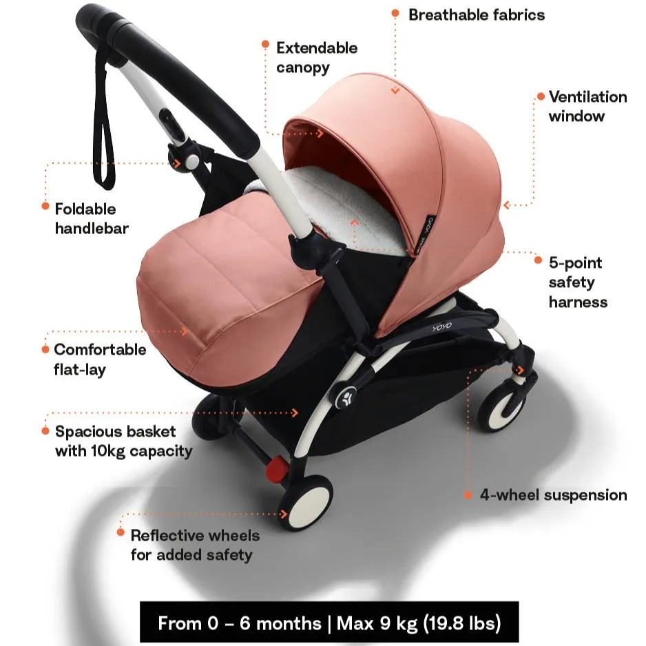 Stokke YOYO 0  Frame with Newborn Pack Set