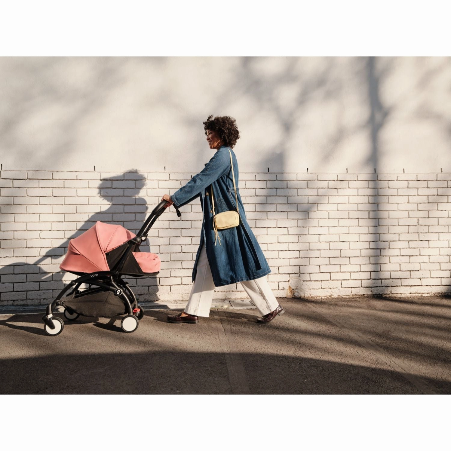 Stokke YOYO 0  6  Complete Baby Stroller Set - Black Frame with Toffee 0  Newborn Pack & 6  Color Pack