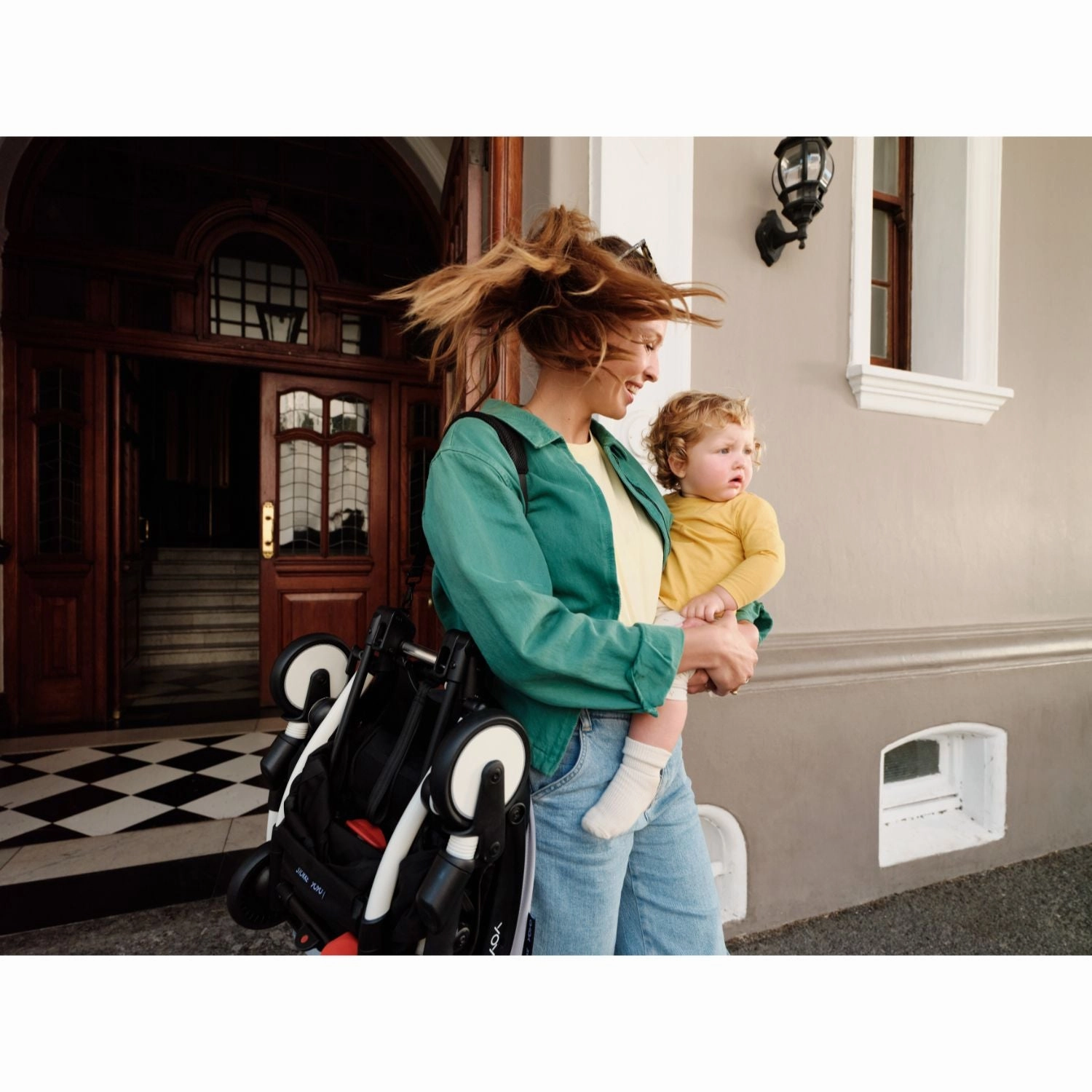 Stokke YOYO 6  Baby Stroller Set - Black Frame with Black 6  Color Pack (Pre-Order; Est. Delivery in 4-6 Weeks)
