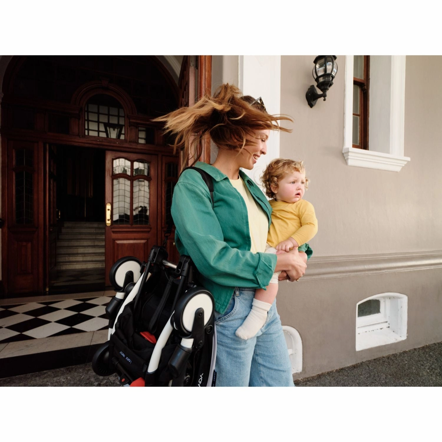 Stokke YOYO 6  Baby Stroller Set - Black Frame with Black 6  Color Pack (Pre-Order; Est. Delivery in 4-6 Weeks)